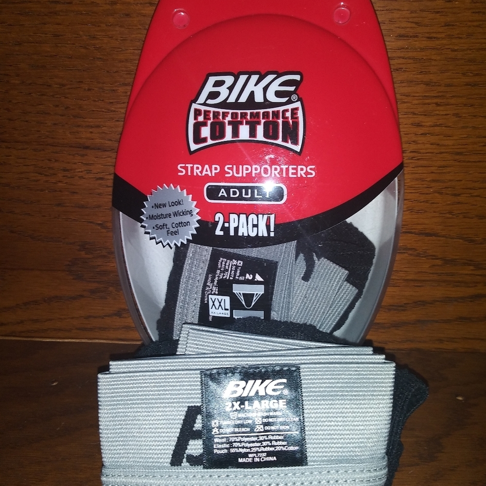 2pk black Bike Jocks 2xl